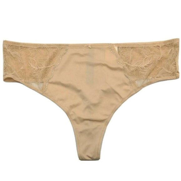 BOGO INC International Concepts Womens Thong Panties Size 2X NEW Lot of 2 Frappe - Picture 4 of 8